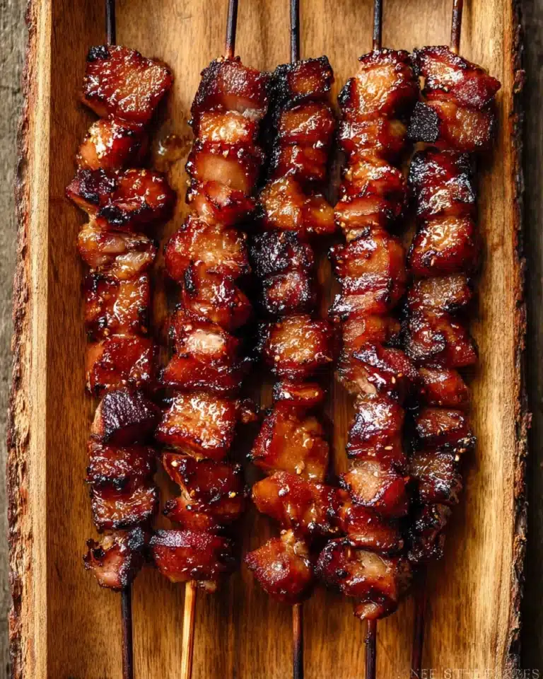 Grilled Thai Coconut Chicken Skewers Recipe