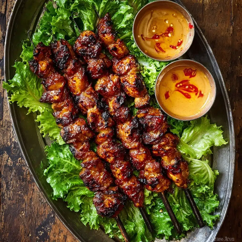 Grilled Thai Coconut Chicken Skewers Recipe 4 Grilled Thai Coconut Chicken Skewers Recipe - Recipe Image