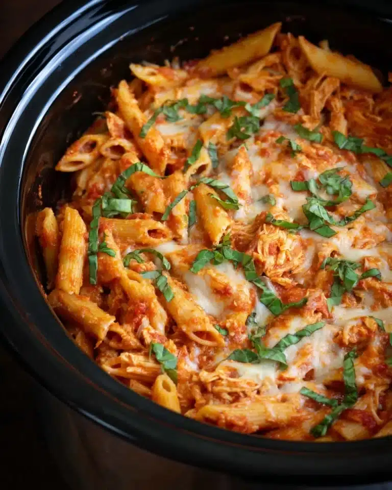 Cheesy Chicken Pasta Casserole Recipe