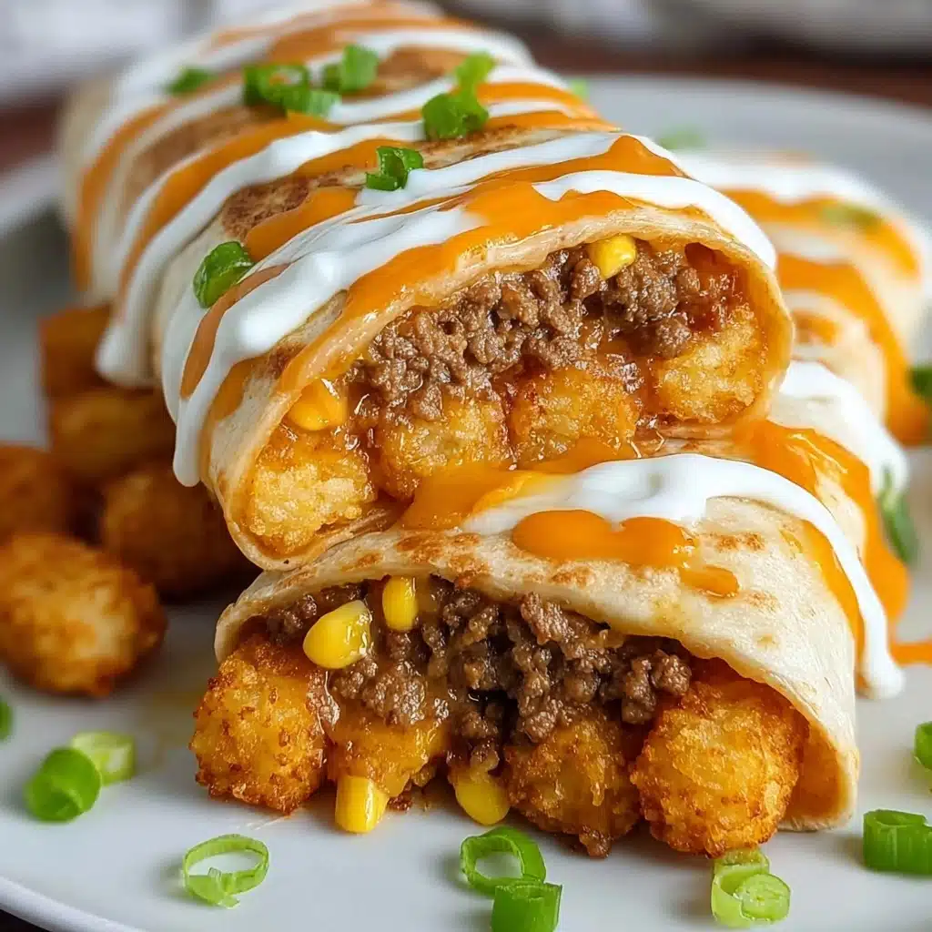 Cheesy Potato Burritos Comfort Meal Recipe 3 Cheesy Potato Burritos Comfort Meal Recipe - Recipe Image