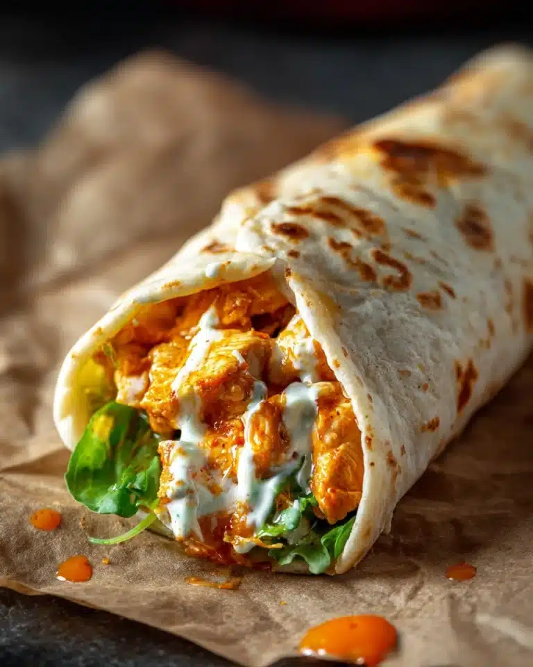 Buffalo Chicken Wraps Recipe