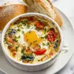 Baked Feta Eggs Recipe 4 Baked Feta Eggs Recipe