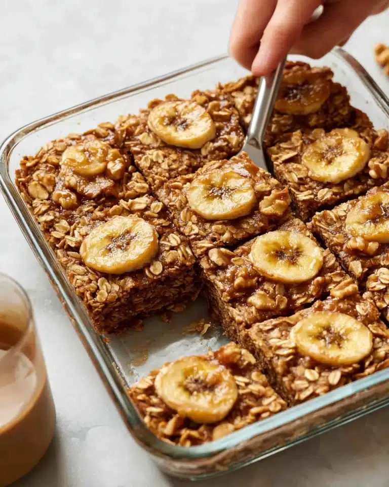 Banana Bread Baked Oatmeal Recipe