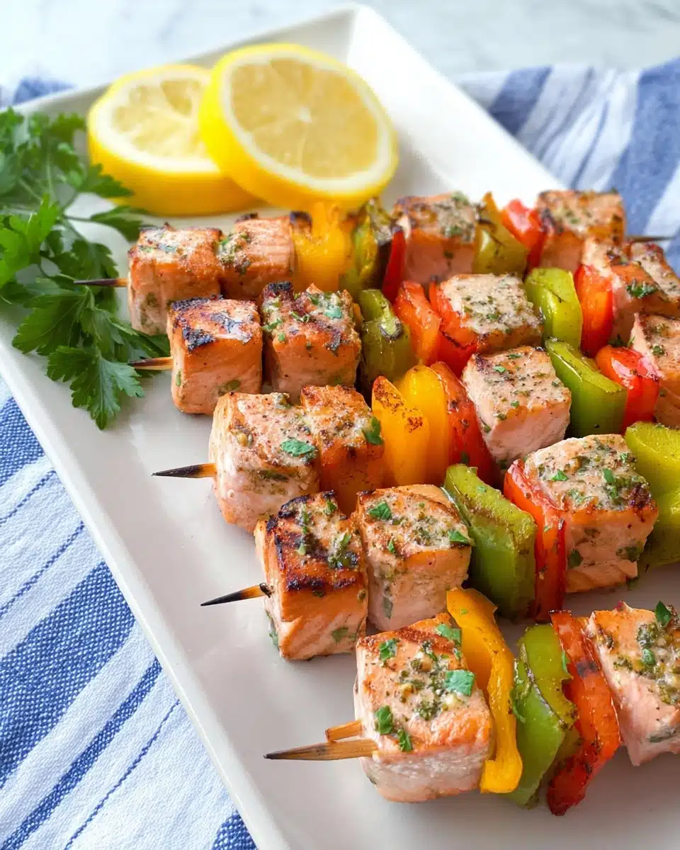 Easy Salmon Kebabs Recipe