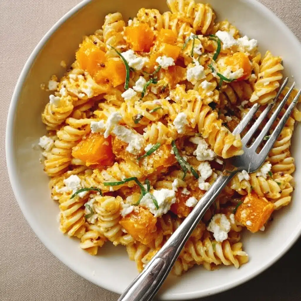 Baked Feta and Butternut Squash Pasta with Sage and Garlic Recipe 5 Baked Feta and Butternut Squash Pasta with Sage and Garlic Recipe - Recipe Image