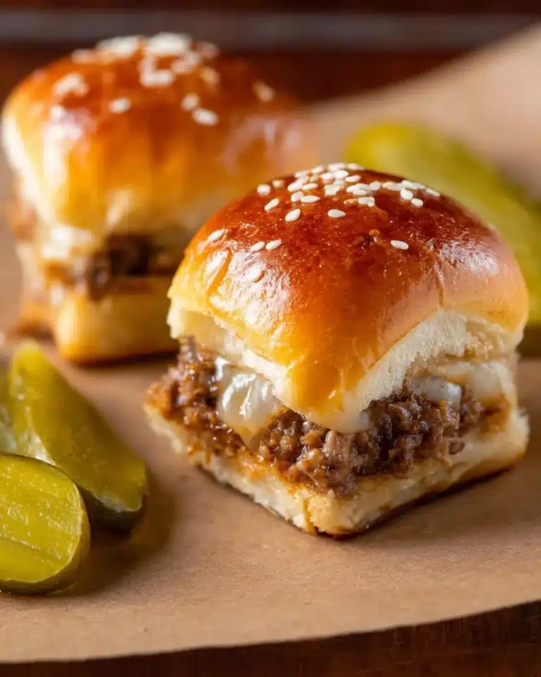 Cheeseburger Sliders (Easy, 30-min Recipe) Recipe