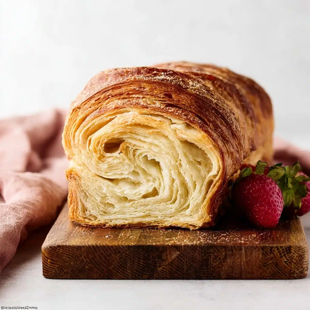 Croissant Bread (Loaf) Recipe - Recipe Image