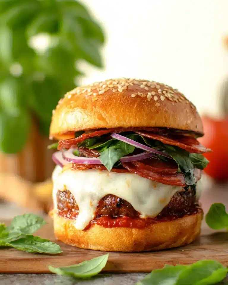 Pizza Burgers Recipe