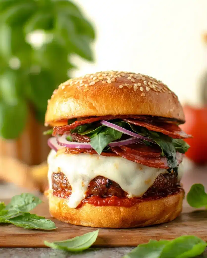 Pizza Burgers Recipe