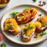 Peach Bruschetta Recipe 6 Peach Bruschetta Recipe