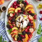 Peach Burrata Salad Recipe
