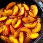 Caramelized Skillet Peaches Recipe