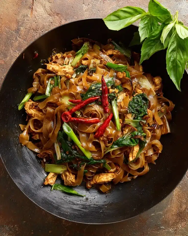 Drunken noodles Recipe
