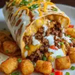 Cheesy Potato Burritos Comfort Meal Recipe 4 Cheesy Potato Burritos Comfort Meal Recipe