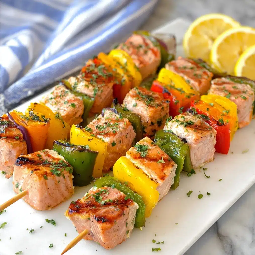 Easy Salmon Kebabs Recipe 5 Easy Salmon Kebabs Recipe - Recipe Image