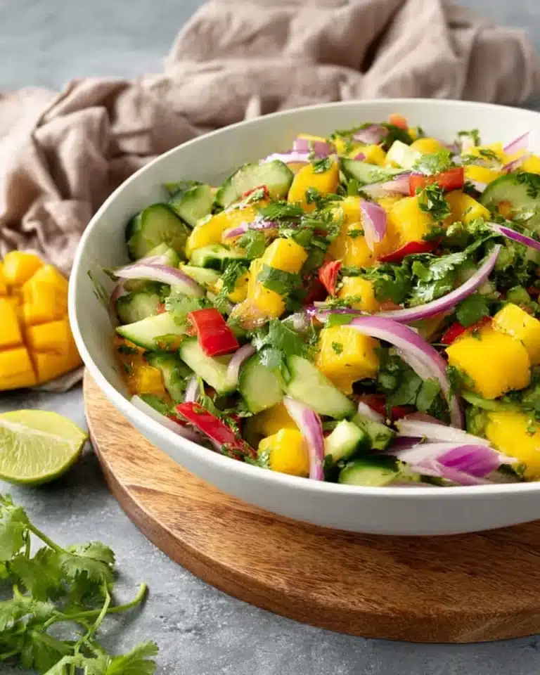 Mango Cucumber Salad Recipe