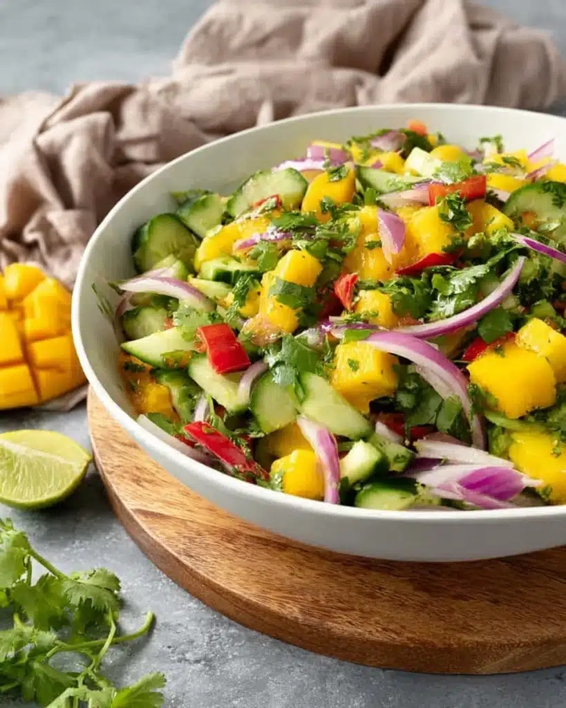 Mango Cucumber Salad Recipe