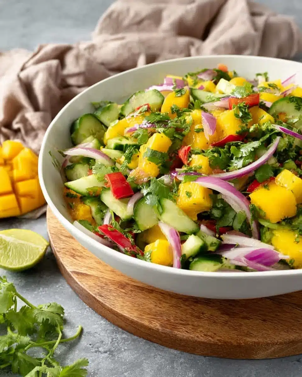 Mango Cucumber Salad Recipe