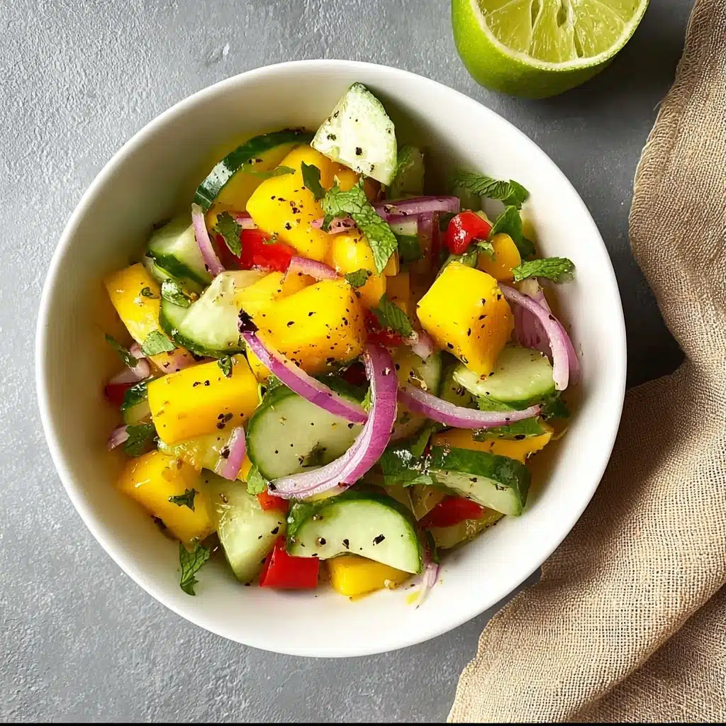 Mango Cucumber Salad Recipe 5 Mango Cucumber Salad Recipe - Recipe Image