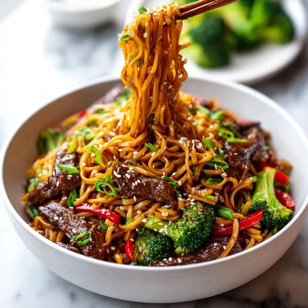 Sticky Beef Noodles Recipe 5 Sticky Beef Noodles Recipe - Recipe Image