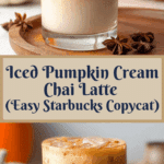 Iced Pumpkin Cream Chai Tea Latte (Starbucks Copycat) Recipe