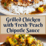 Grilled Chicken with Peach Chipotle Sauce Recipe