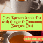 Korean Apple Tea with Ginger and Cinnamon (Saegwa Cha) Recipe