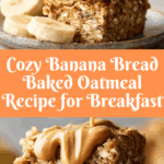 Banana Bread Baked Oatmeal Recipe