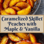 Caramelized Skillet Peaches Recipe