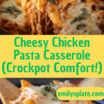 Cheesy Chicken Pasta Casserole Recipe