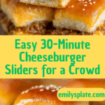 Cheeseburger Sliders (Easy, 30-min Recipe) Recipe