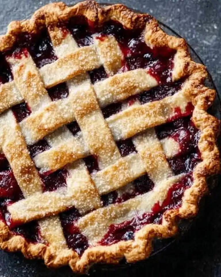 Triple Berry Pie Recipe