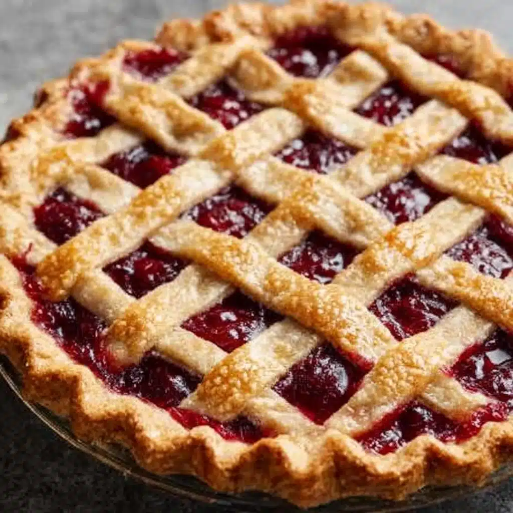 Triple Berry Pie Recipe - Recipe Image