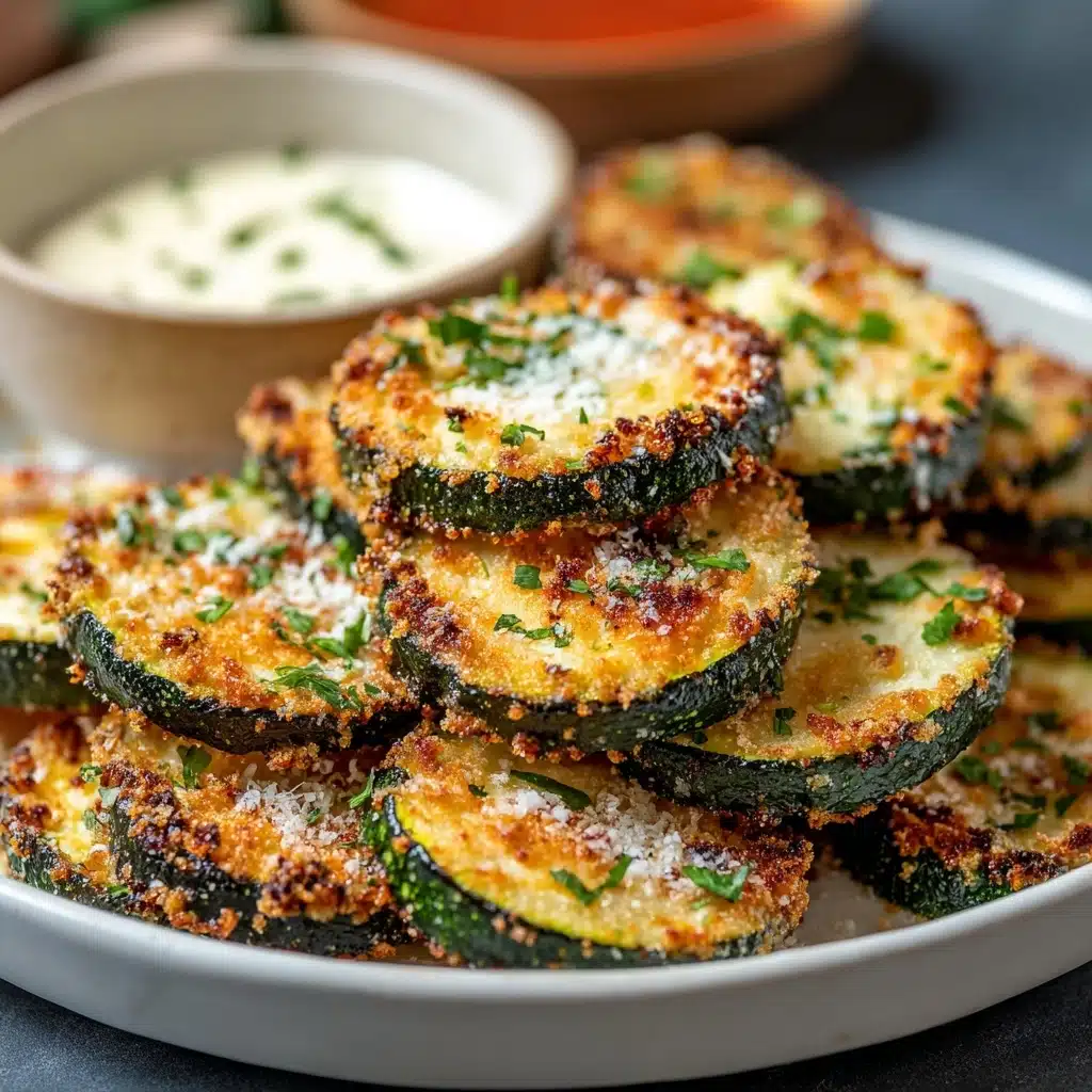 Crispy Baked Parmesan Zucchini Recipe - Recipe Image