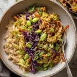 Easy Ground Turkey Egg Roll in a Bowl Recipe