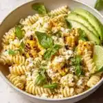 Creamy Street Corn Pasta Salad Recipe