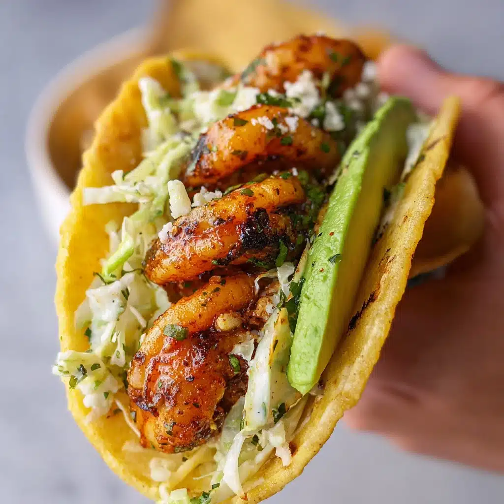 Cilantro Lime Shrimp Tacos with Creamy Slaw Recipe - Recipe Image