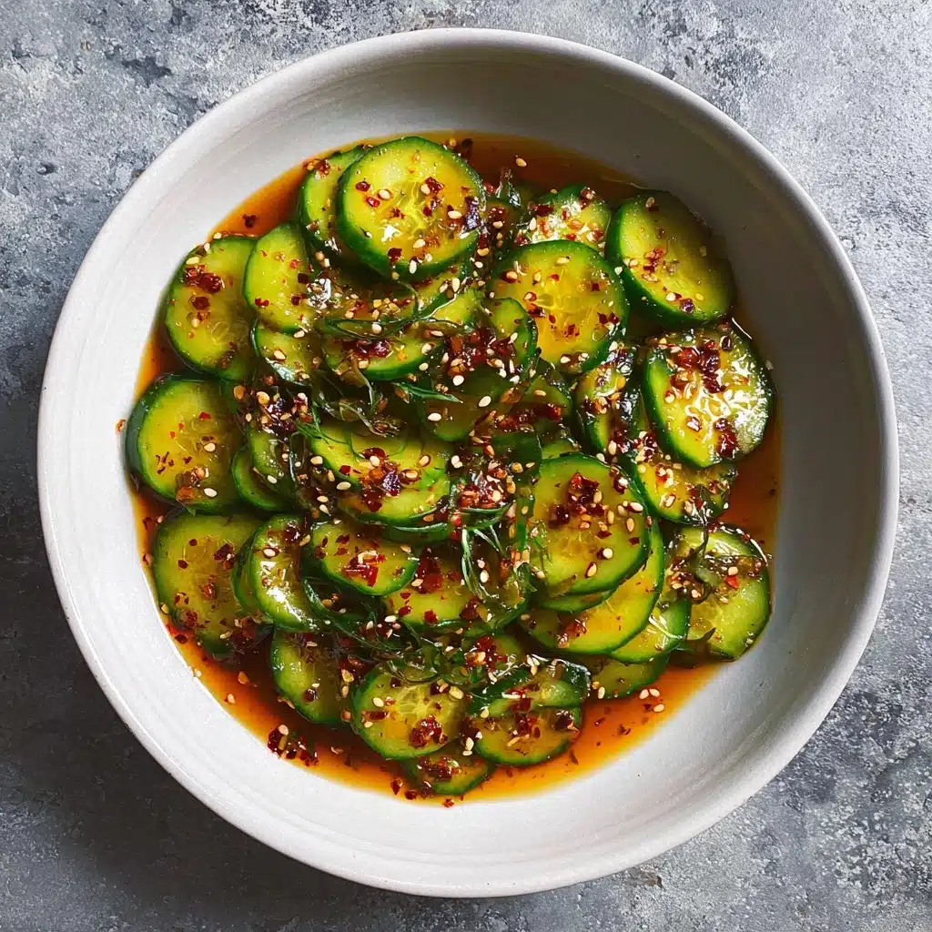 Easy Asian Cucumber Salad Recipe - Recipe Image