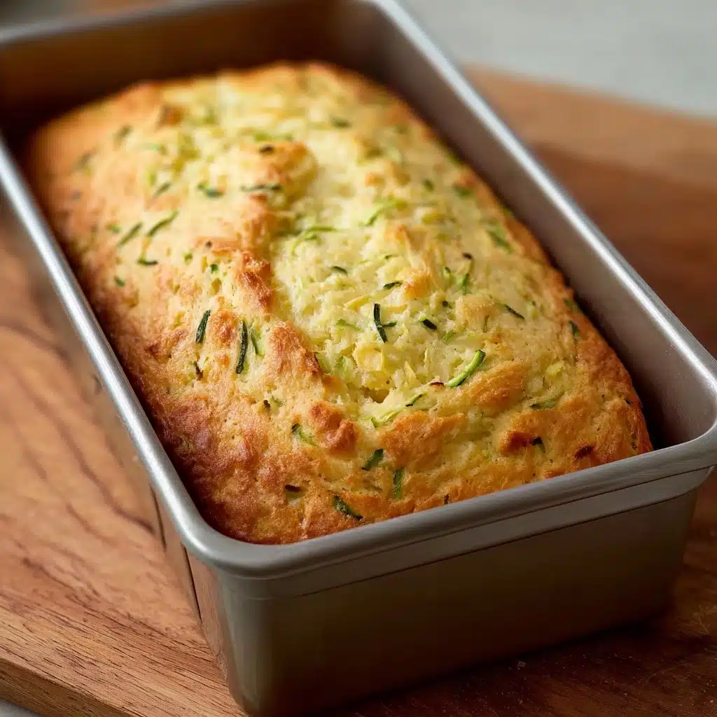 Green Onion Zucchini Cheddar Quick Bread Recipe - Recipe Image