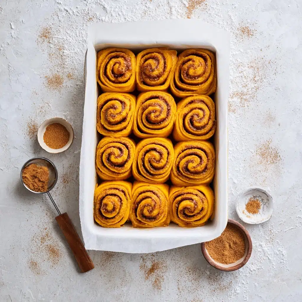 Pumpkin Cinnamon Rolls Recipe 4 Pumpkin Cinnamon Rolls Recipe - Recipe Image
