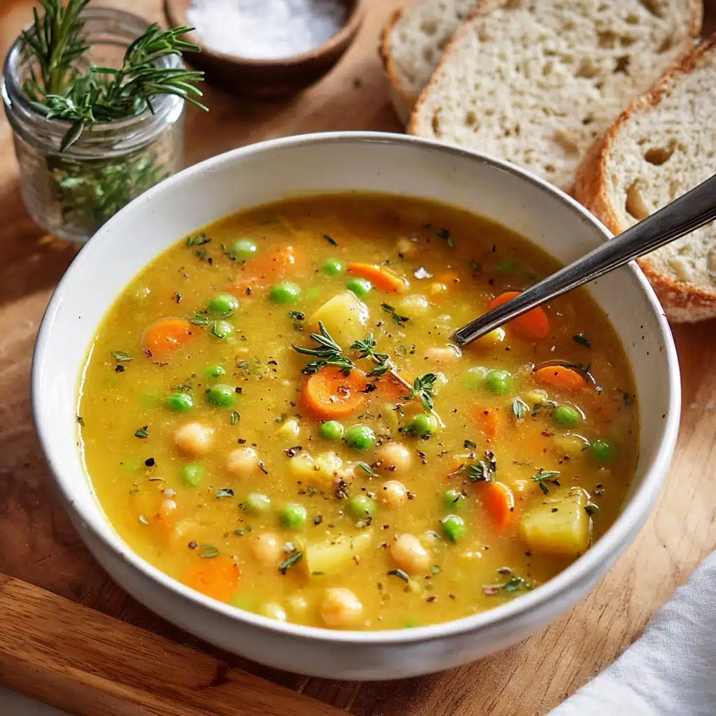 One-Pot Creamy Vegetable Soup Recipe - Recipe Image