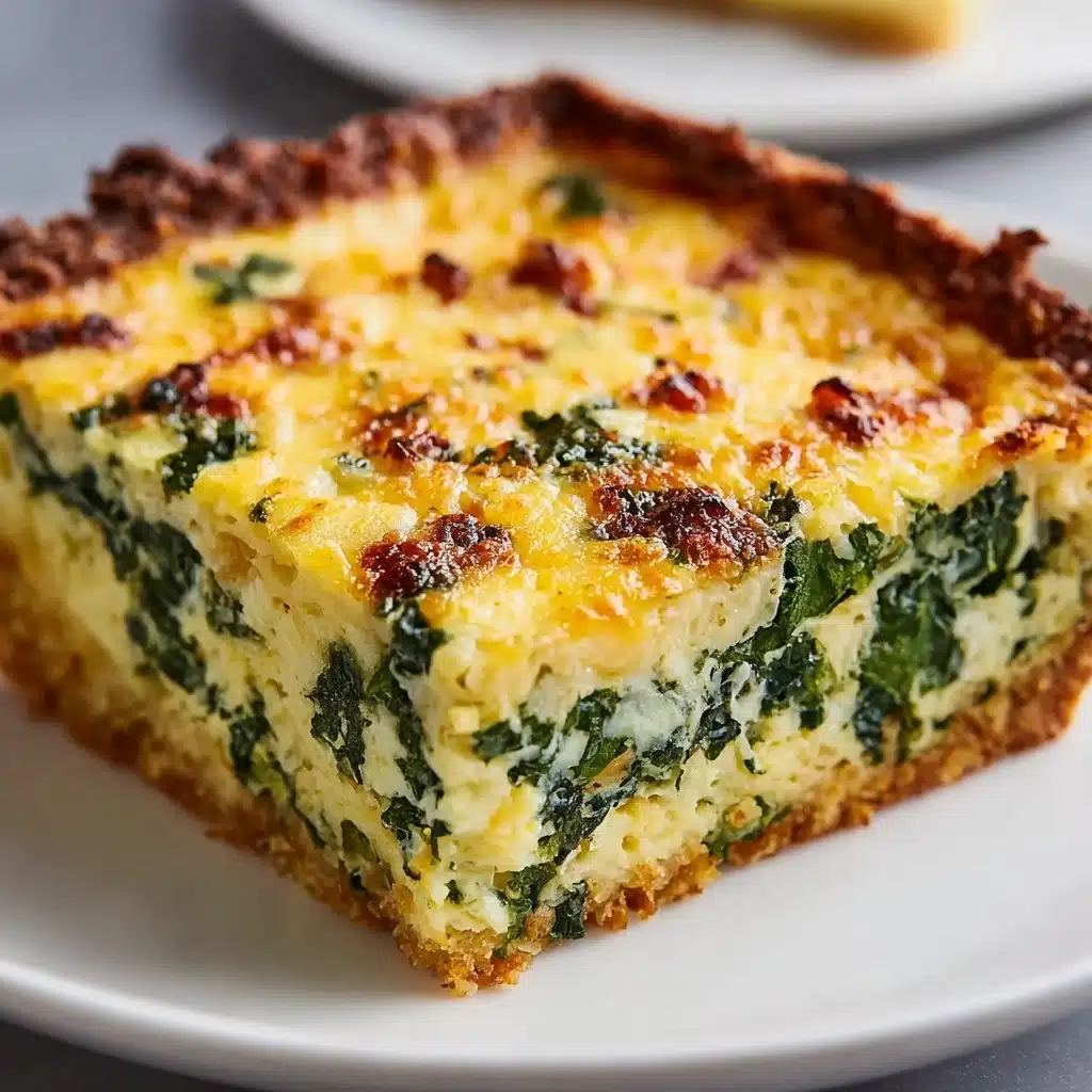 Spinach Florentine Breakfast Casserole Recipe 3 Spinach Florentine Breakfast Casserole Recipe - Recipe Image