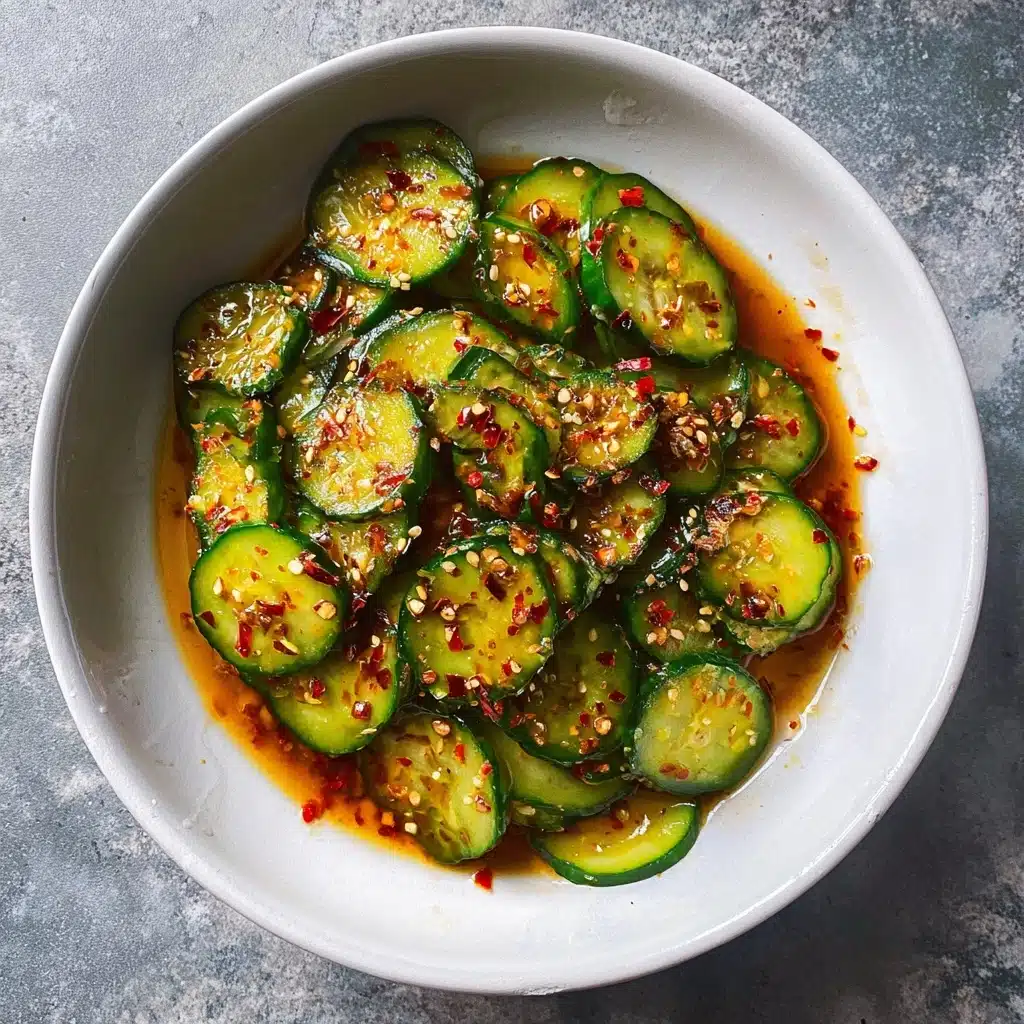 Easy Asian Cucumber Salad Recipe - Recipe Image