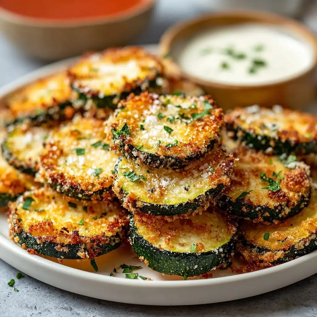 Crispy Baked Parmesan Zucchini Recipe - Recipe Image
