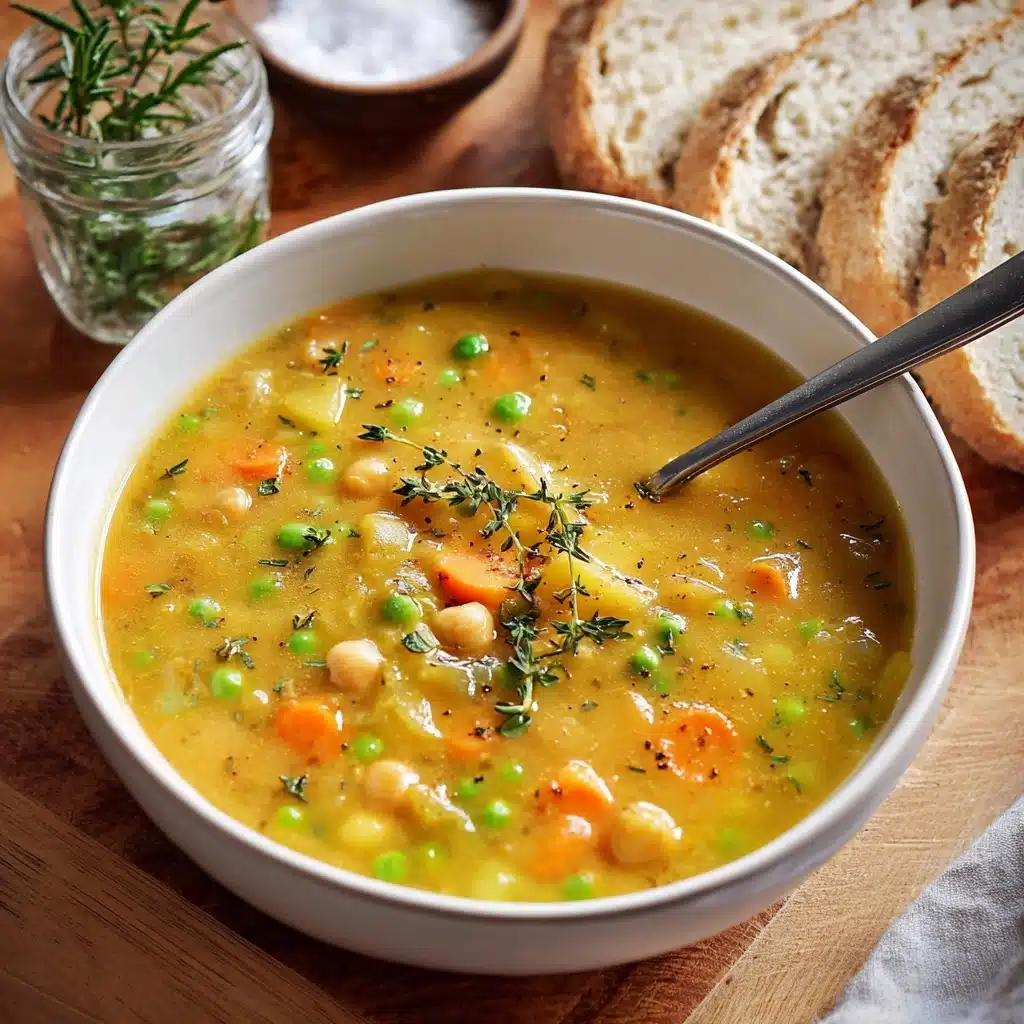 One-Pot Creamy Vegetable Soup Recipe - Recipe Image