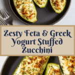 Feta Cheese Stuffed Zucchini Recipe