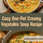One-Pot Creamy Vegetable Soup Recipe