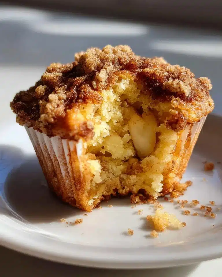Apple Cinnamon Streusel Muffins Recipe