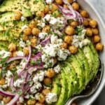 Chickpea Feta Avocado Salad Recipe