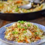 Egg Roll in a Bowl (Keto + Low Carb): Easy and Healthy Ground Pork Stir Fry Recipe